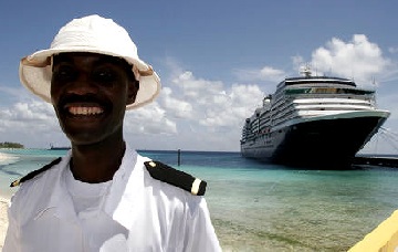 cruise ship hiring security guard